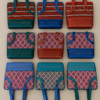 ethnic elegance genuine leather tote bag
