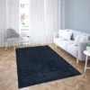 hand loom plain viscose rugs 4.6 x 6.6 feet