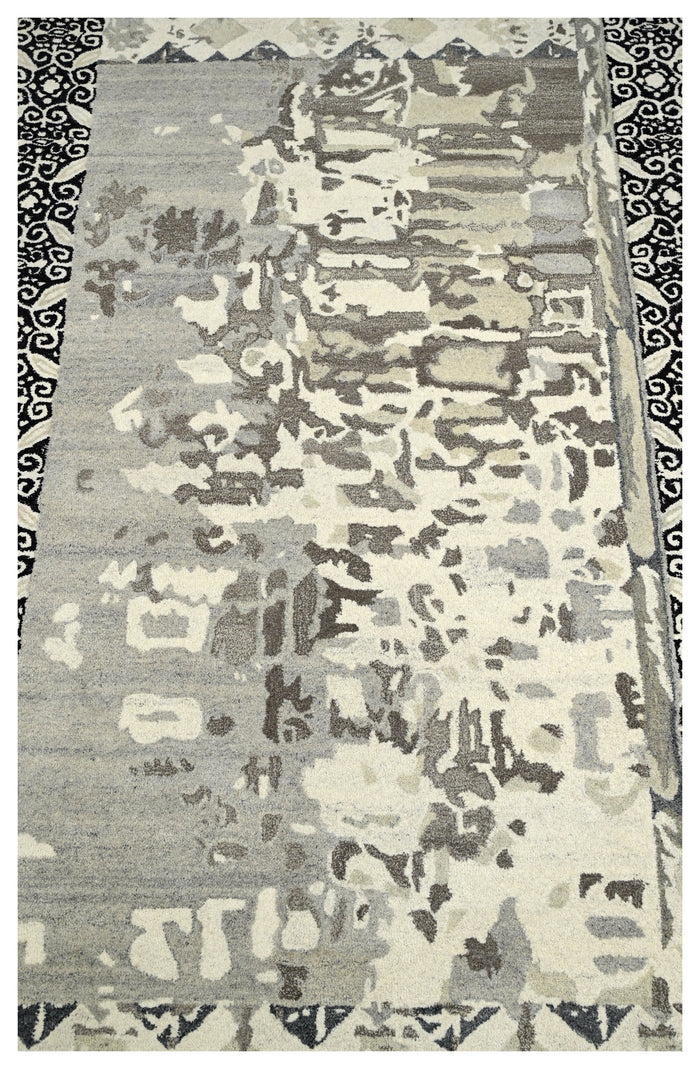 hand tufted woolen rugs 5x8 feet