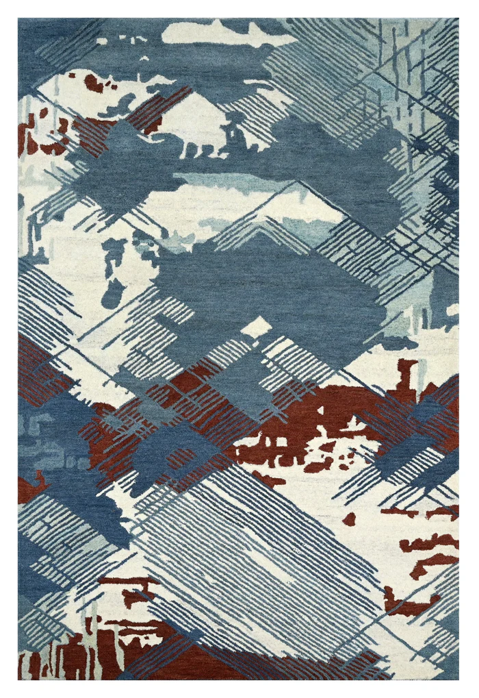 hand tufted woolen rugs 5x8 feet (copy)