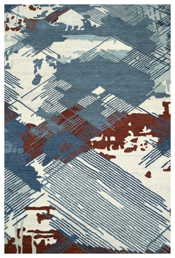 hand tufted woolen rugs 5x8 feet