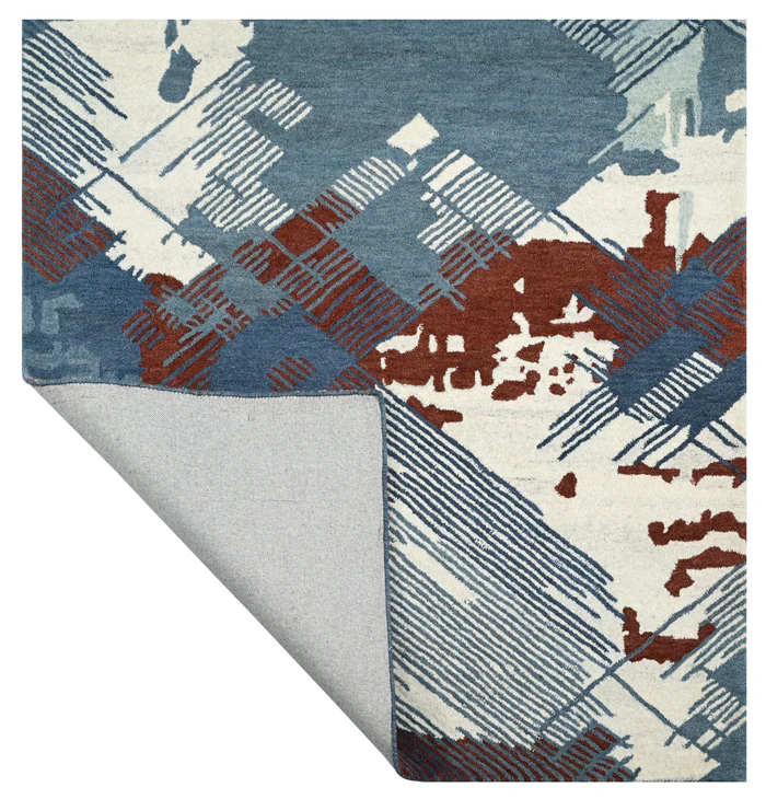 hand tufted woolen rugs 5x8 feet